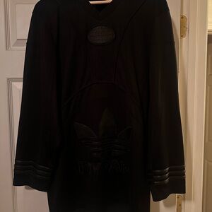 adidas IVY PARK Black Logo Crewneck Sweatshirt